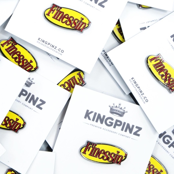 Finessin' Lapel Pin - Picture 2 of 2